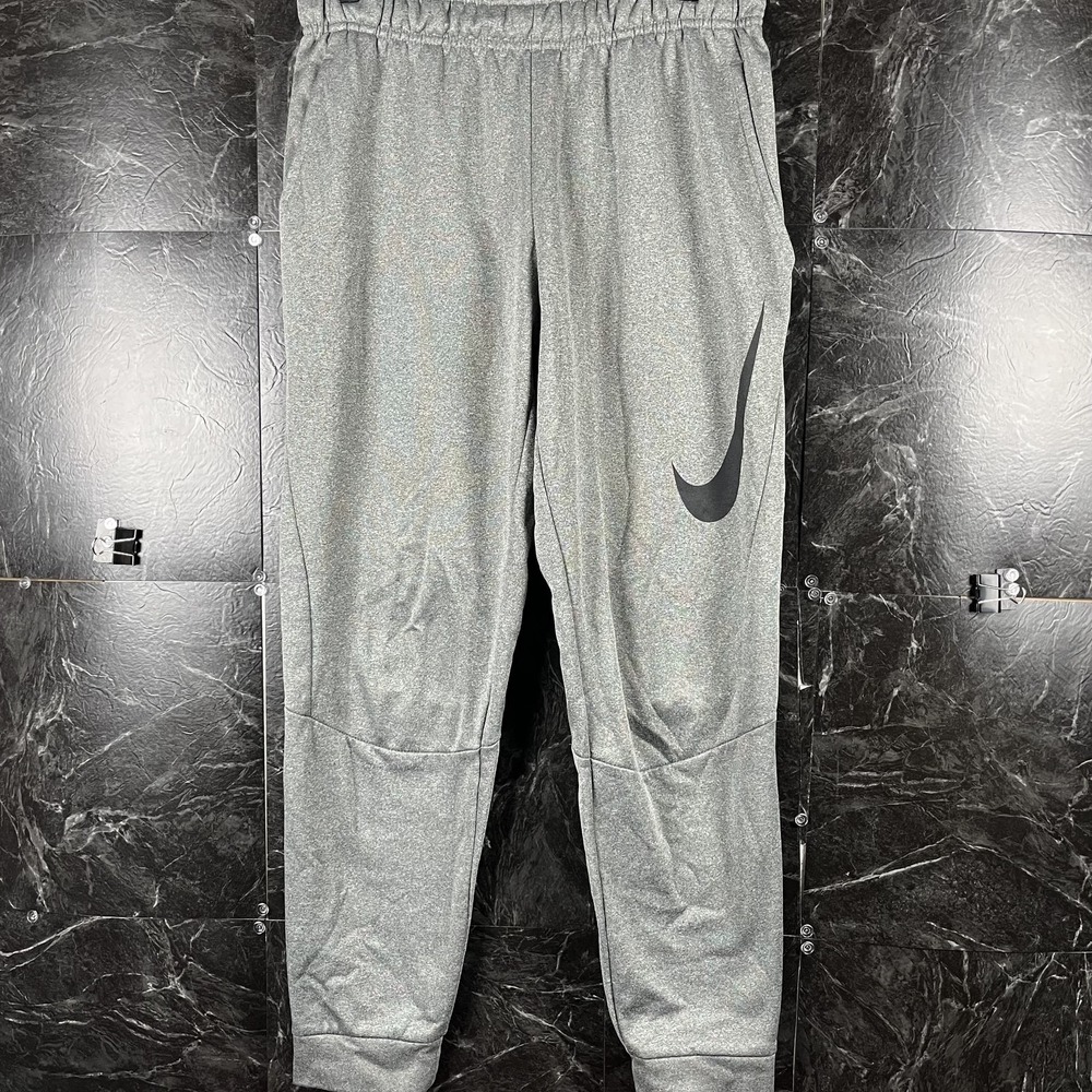 Nike Men's Grey Dri-Fit Sweatpants Jogger Small